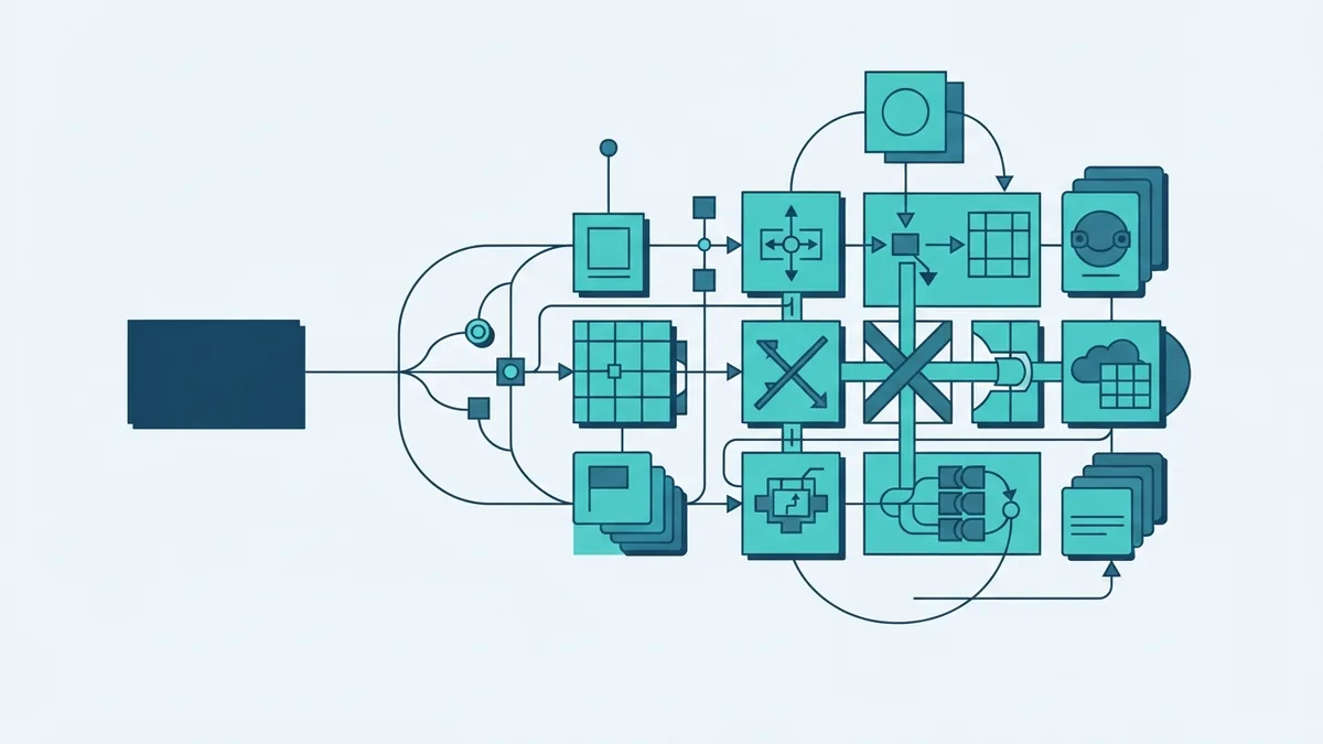 Software methods evolve through cycles Geometric software evolution concept with connected modules and adaptive system flow