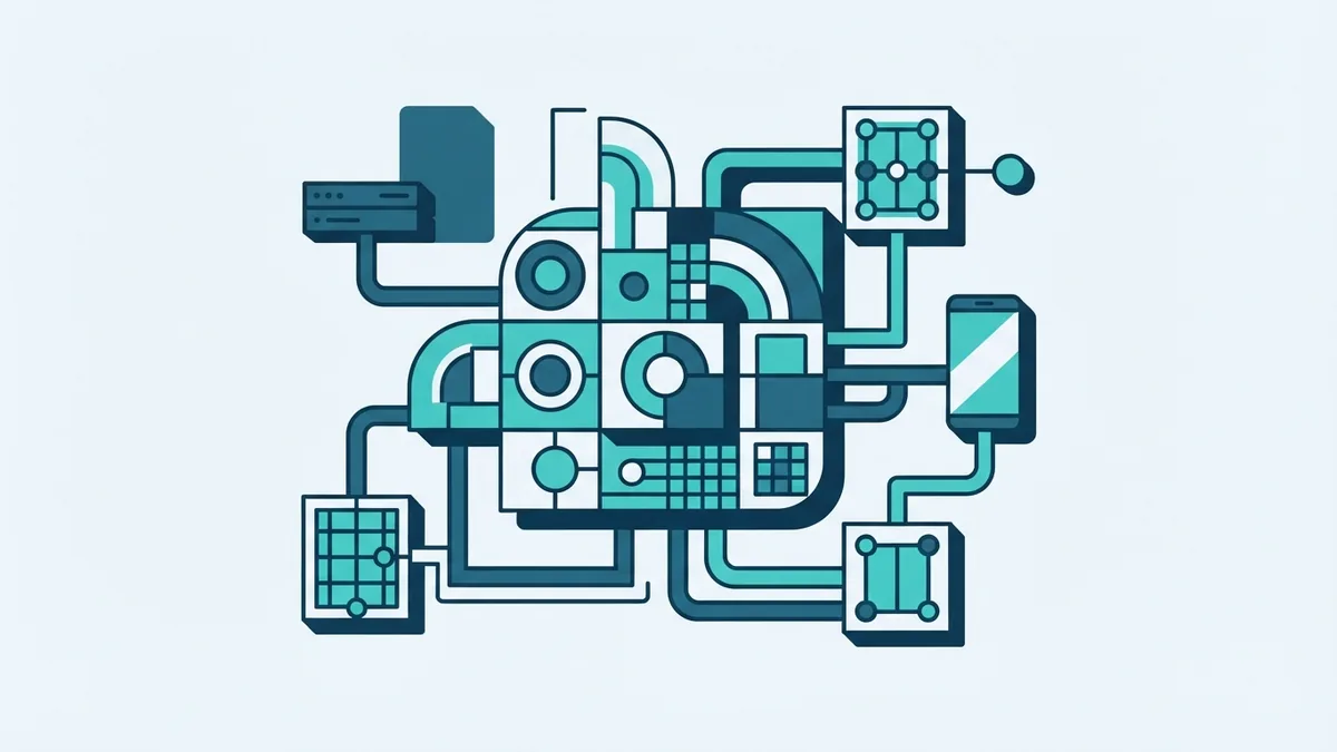 Abstract payment and software integration modules linked in a flexible system