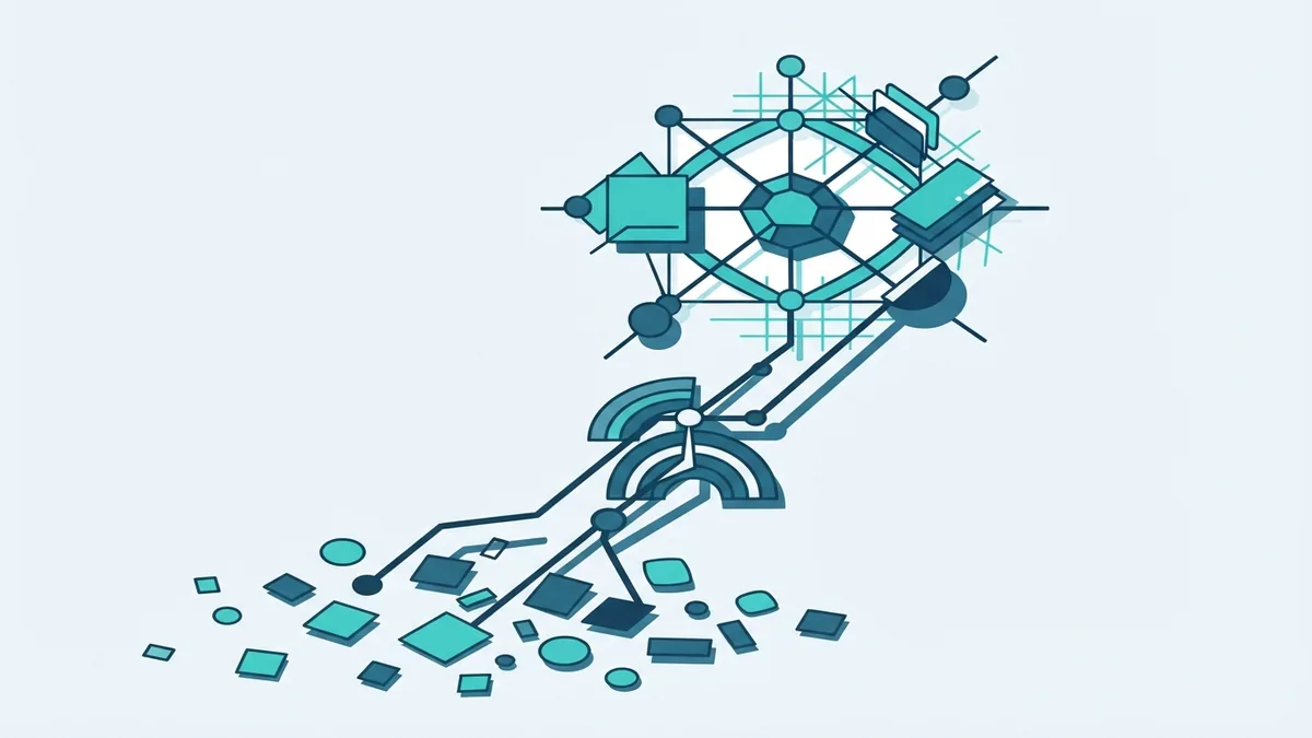 Abstract CRM workflow becoming faster and more connected through shared data