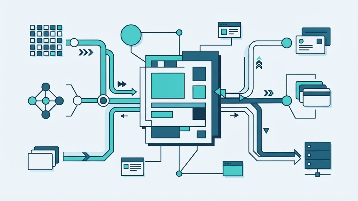 Geometric CRM system bringing customer data streams into one shared business record