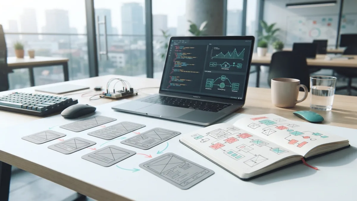 Building a focused software MVP Developers building a focused software release around one user task